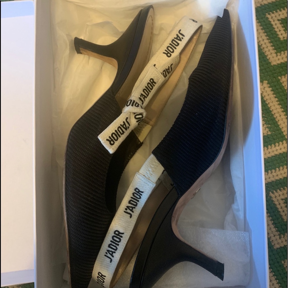 Iconic Dior Slingbacks